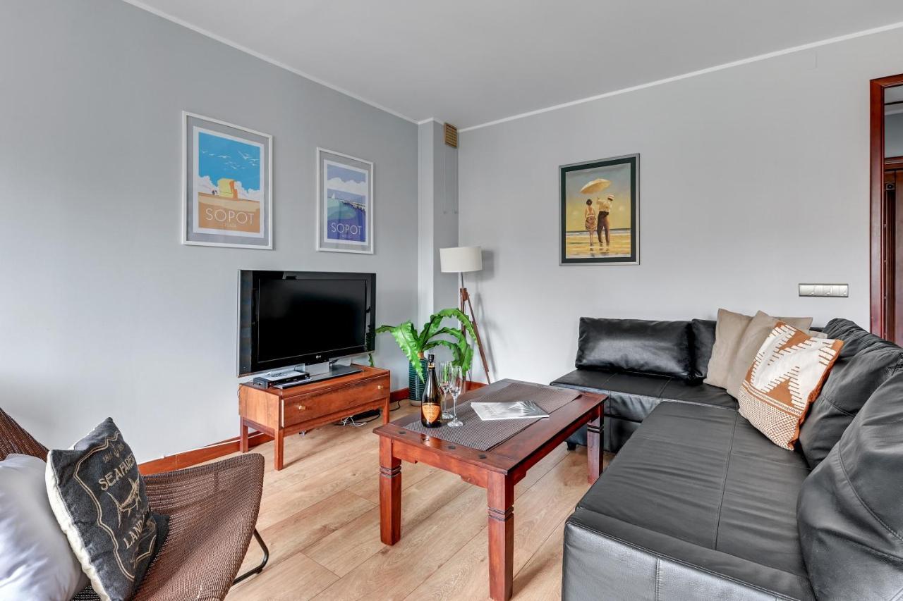 Lion Apartments - Blue Dune With Sunny Terrace Sopot Bagian luar foto