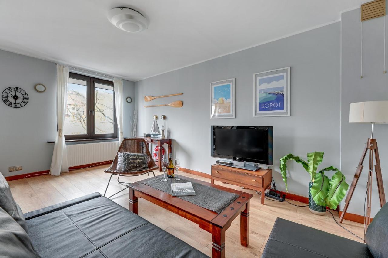 Lion Apartments - Blue Dune With Sunny Terrace Sopot Bagian luar foto